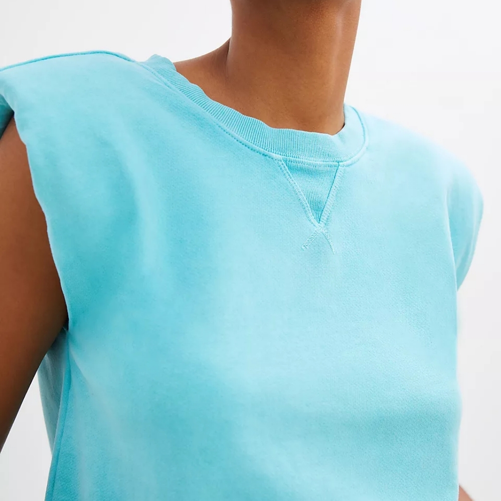 NWT Velvet Anthropologie Aqua Muscle Tank - Picture 4 of 13